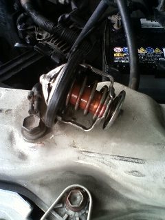 サーモスタット交換