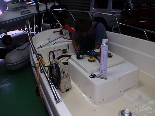 キャスティングシート取付