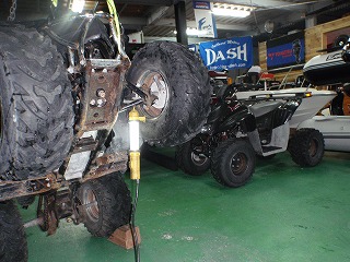 四輪バギー　　整備