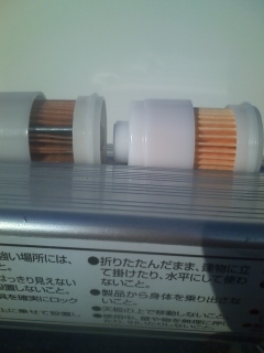 フィルター交換