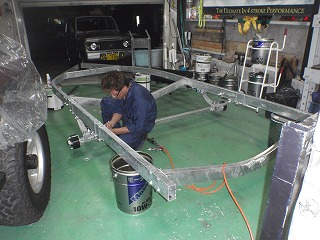 ボートトレーラー