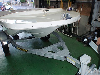 ウインチで引っ張る