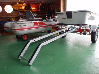 収納式ジェットスロープ