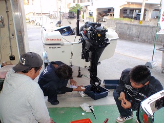 ギヤオイル交換方法