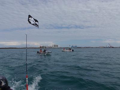 今日は、３艇です