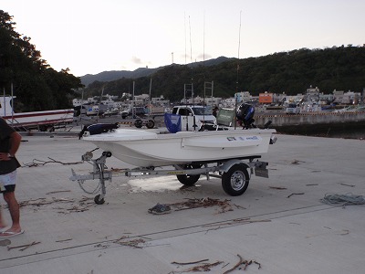 Dash 沖縄 トーハツ取扱店 スモールボート トレーラブルボート 船外機 販売修理 フィッシング大会の様子