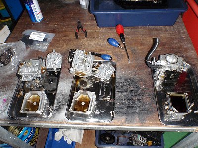 キャブレターオーバーホール