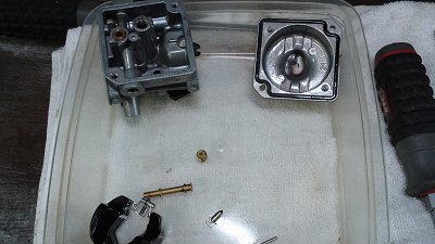 キャブレター清掃