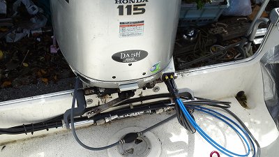 リモコンケーブル交換