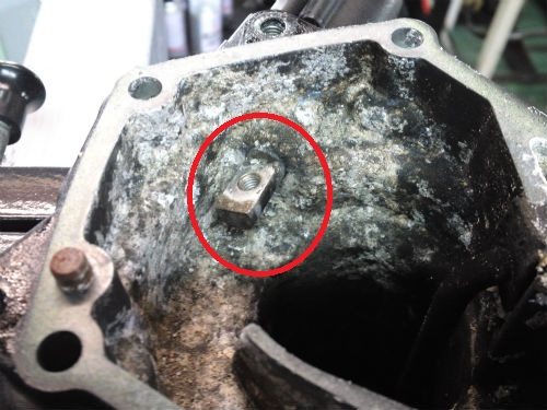 シフトレバーこう着