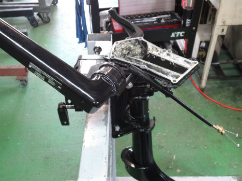 シフトレバーこう着