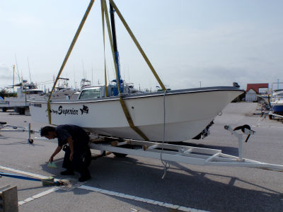 ボート載せ替え