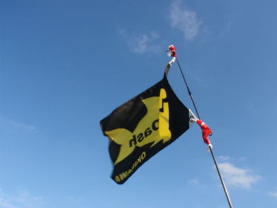 風が強くなりました