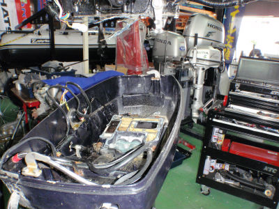 ショートブロック取り外し