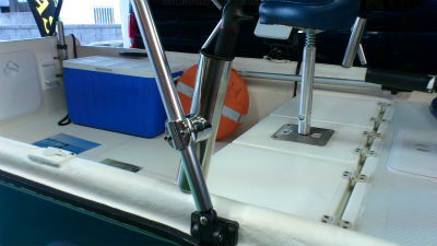 クランプオンロッドホルダー