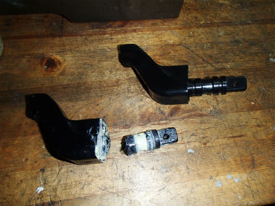 シフトレバー取り出し