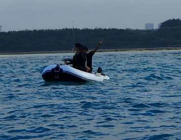 釣れてますかぁ～？