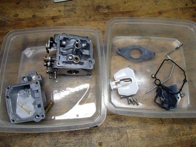 キャブレター清掃