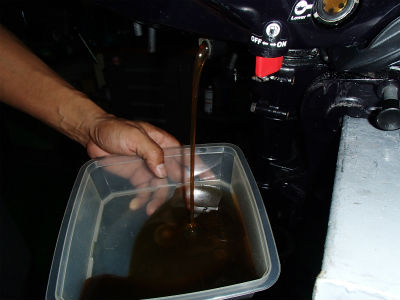 エンジンオイル交換