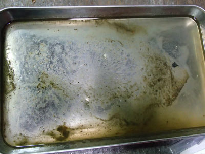 汚れが出ました