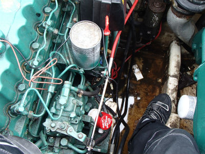 ビルジポンプ交換