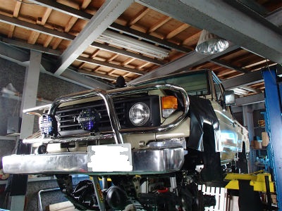 ランクルの掃除