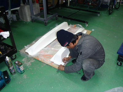 サイドフロート取付