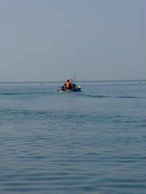 先を行くお客様