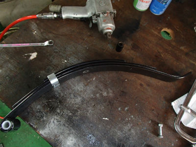 リーフ分解　塗装