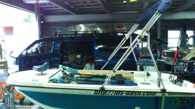 フィッシング大会　準備