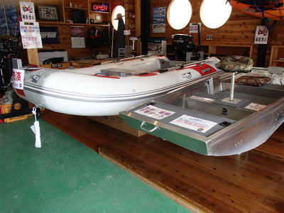 ボートが　いっぱい