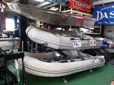 ボートが　いっぱい