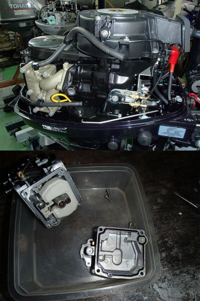 キャブレター点検