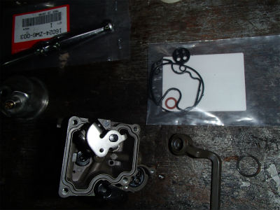 キャブレター分解・清掃