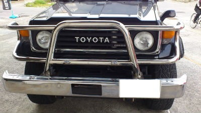 グリルガード取付