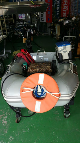 救命浮環をセット