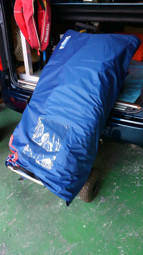 船外機スタンドを使用