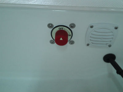 バッテリースイッチ取付