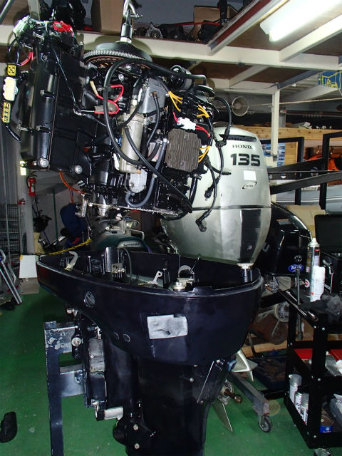 船外機　整備