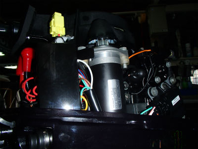 エレクトリックスターターキット　取付