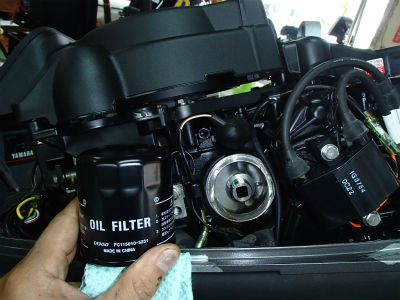 オイルフィルター交換