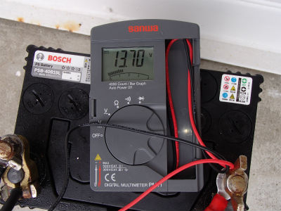 バッテリー充電