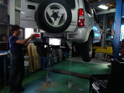 ヒッチメンバー取付