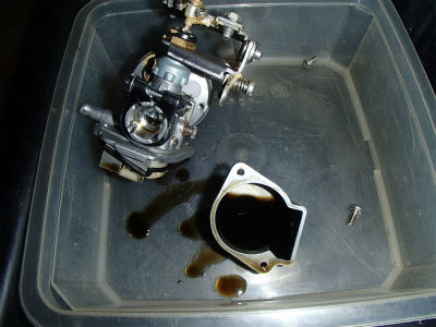 キャブレター清掃