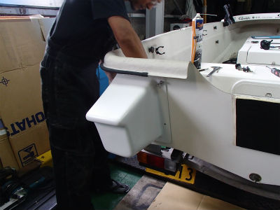 スモールボート艤装