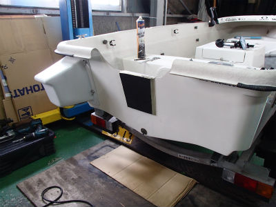 スモールボート艤装