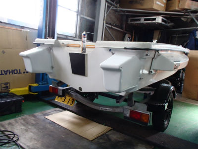 スモールボート艤装