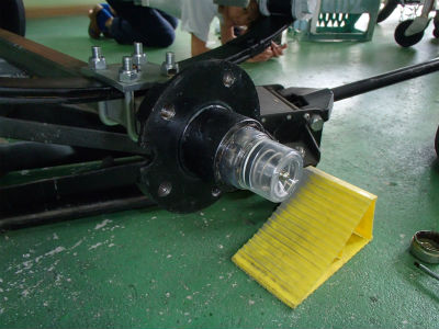 ベアリングプロテクター取付