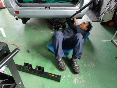 ヒッチメンバー取付