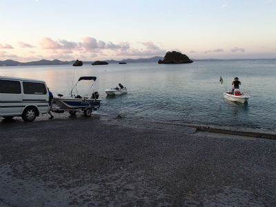 トレーラブルボートでGO